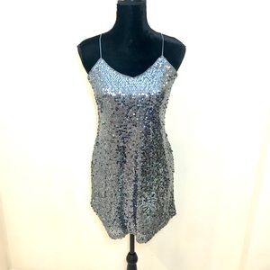 EXPRESS SEQUIN DRESS